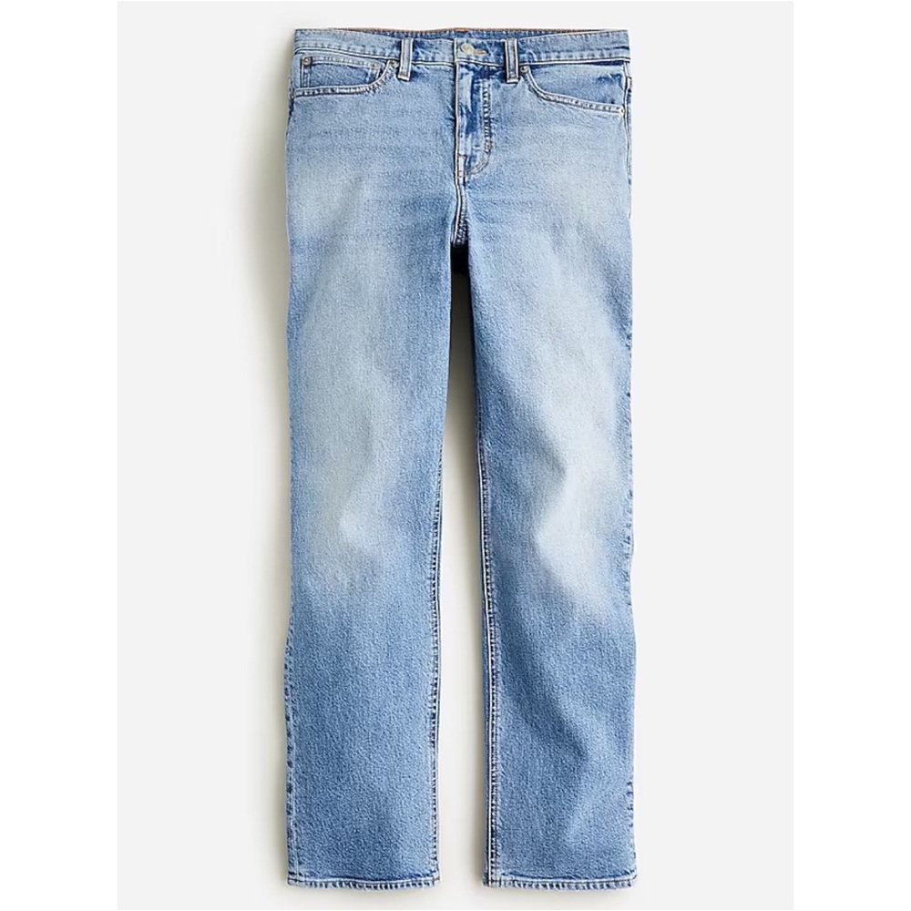J. Crew High-rise '90s classic straight jean in Hiker wash